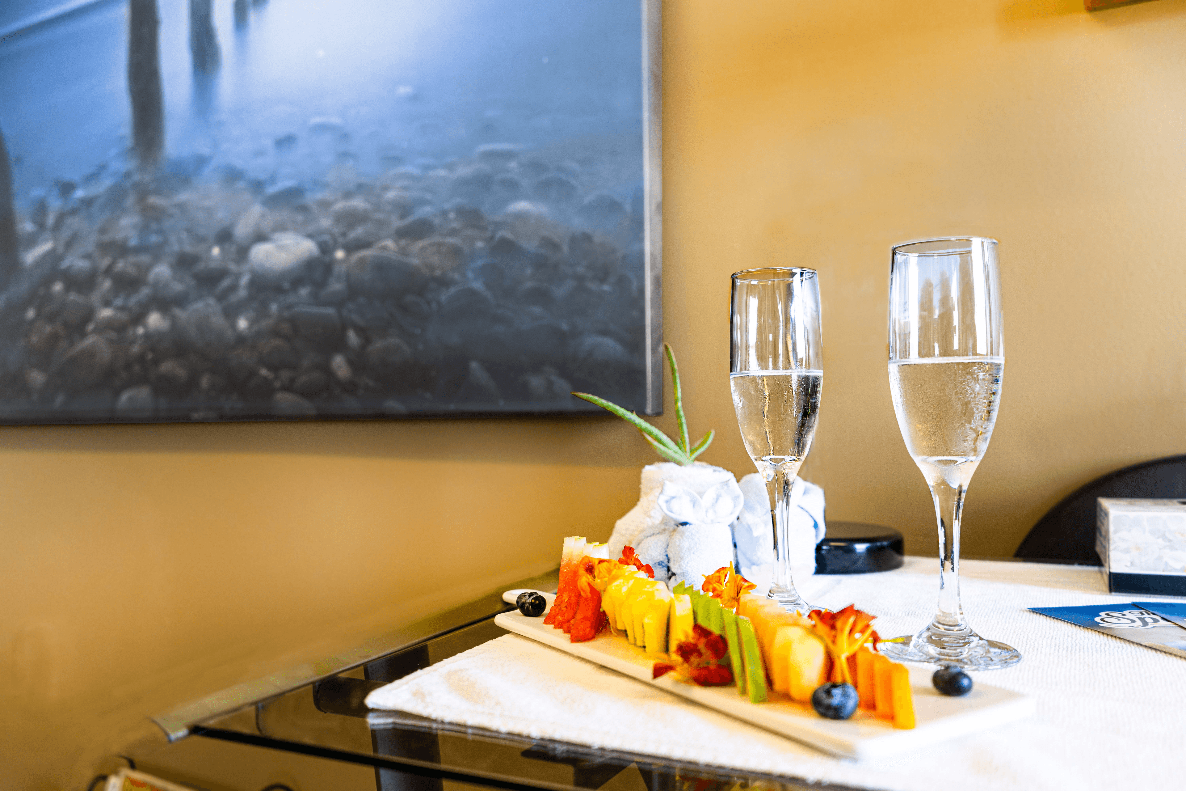 Luxury spa treatment room at Laguna Shores Resort Rocky Point Mexico