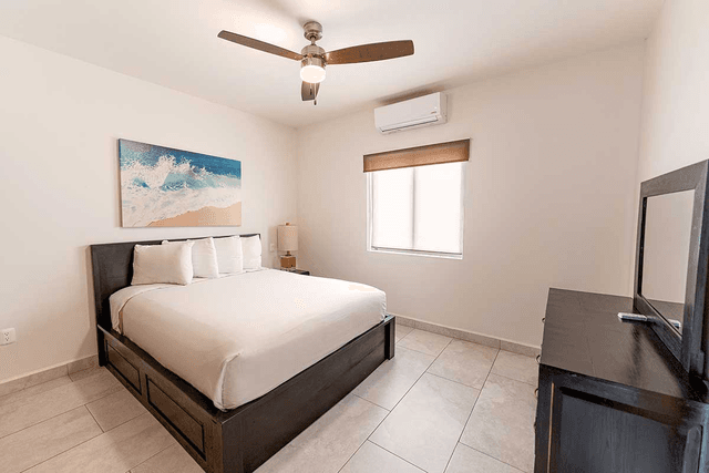 Ocotillo bedroom with queen bed