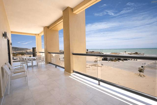Ventanas Centro outdoor area with landscaping