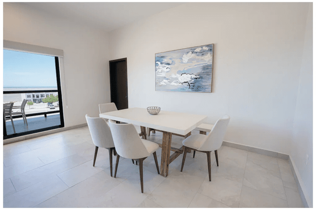 Ventanas Centro living room with sofa and TV