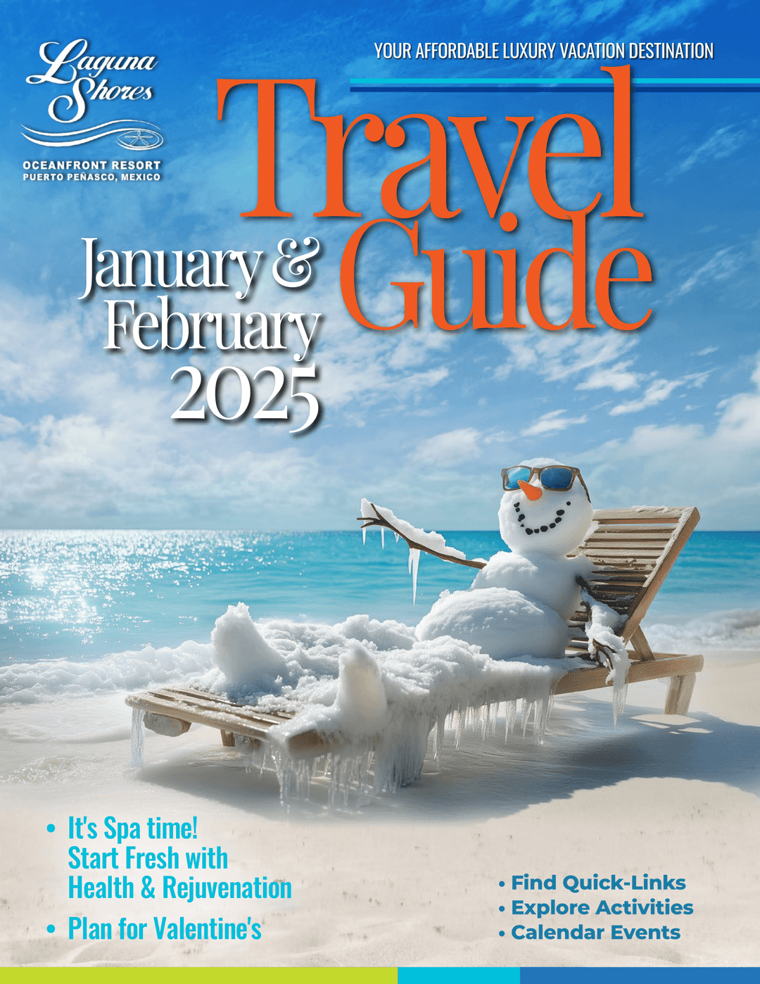 Laguna Shores Resort January-February Travel Guide Magazine