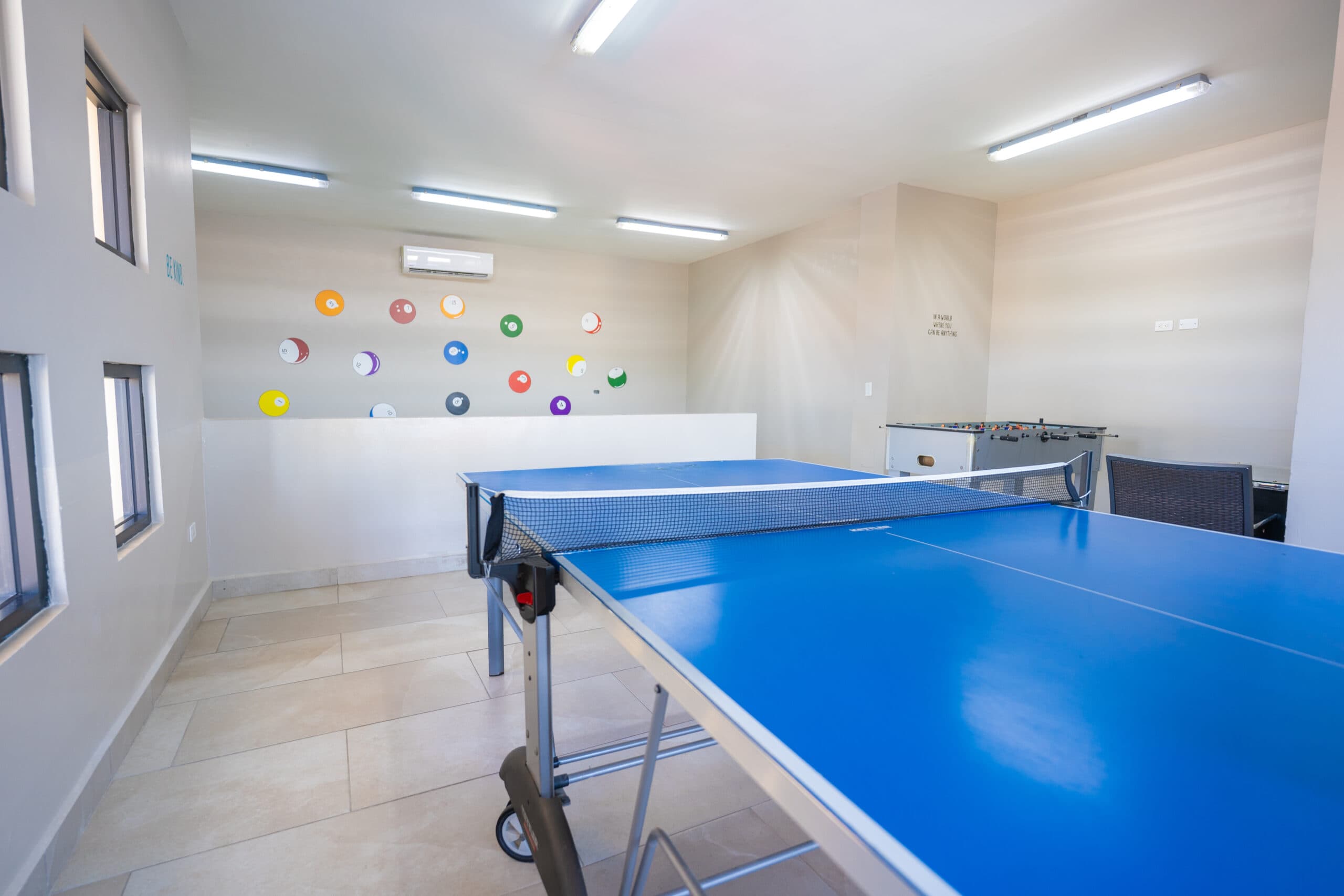 Detalle de sala de juegos