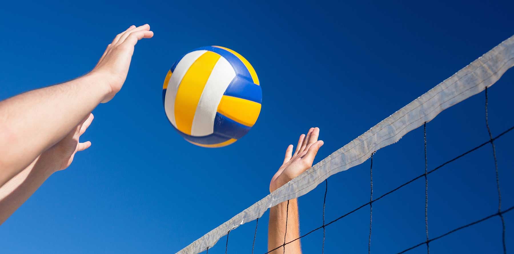 Volleyball spike block